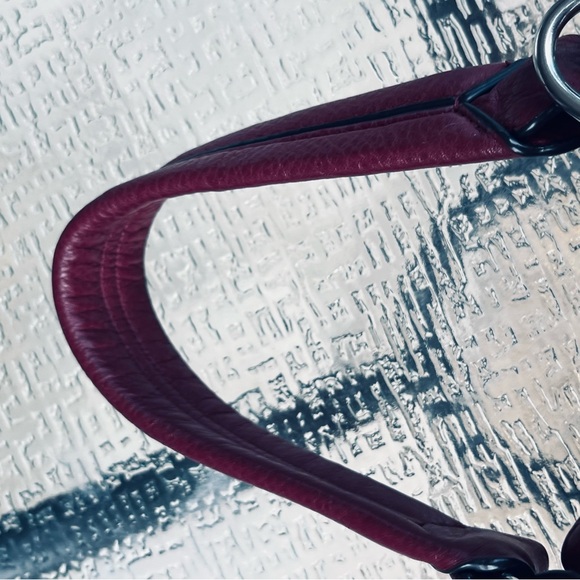 Rebecca Minkoff Moto Hobo Bag Tawny Port Burgundy - Picture 9 of 11